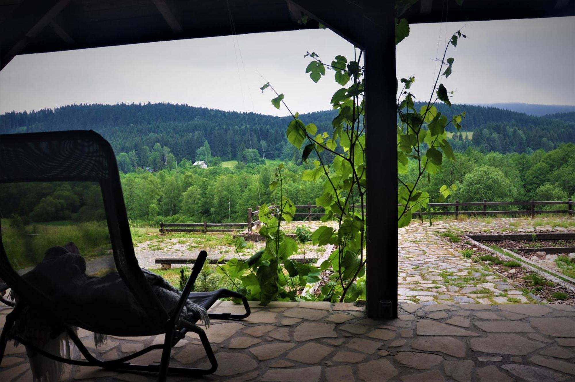 Chata Nad Dzika Orlica Z Jacuzzi Villa Poniatow Esterno foto