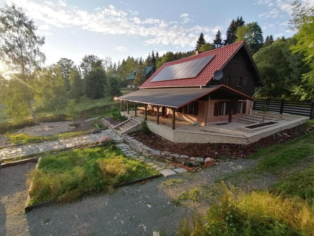 Chata Nad Dzika Orlica Z Jacuzzi Villa Poniatow Esterno foto