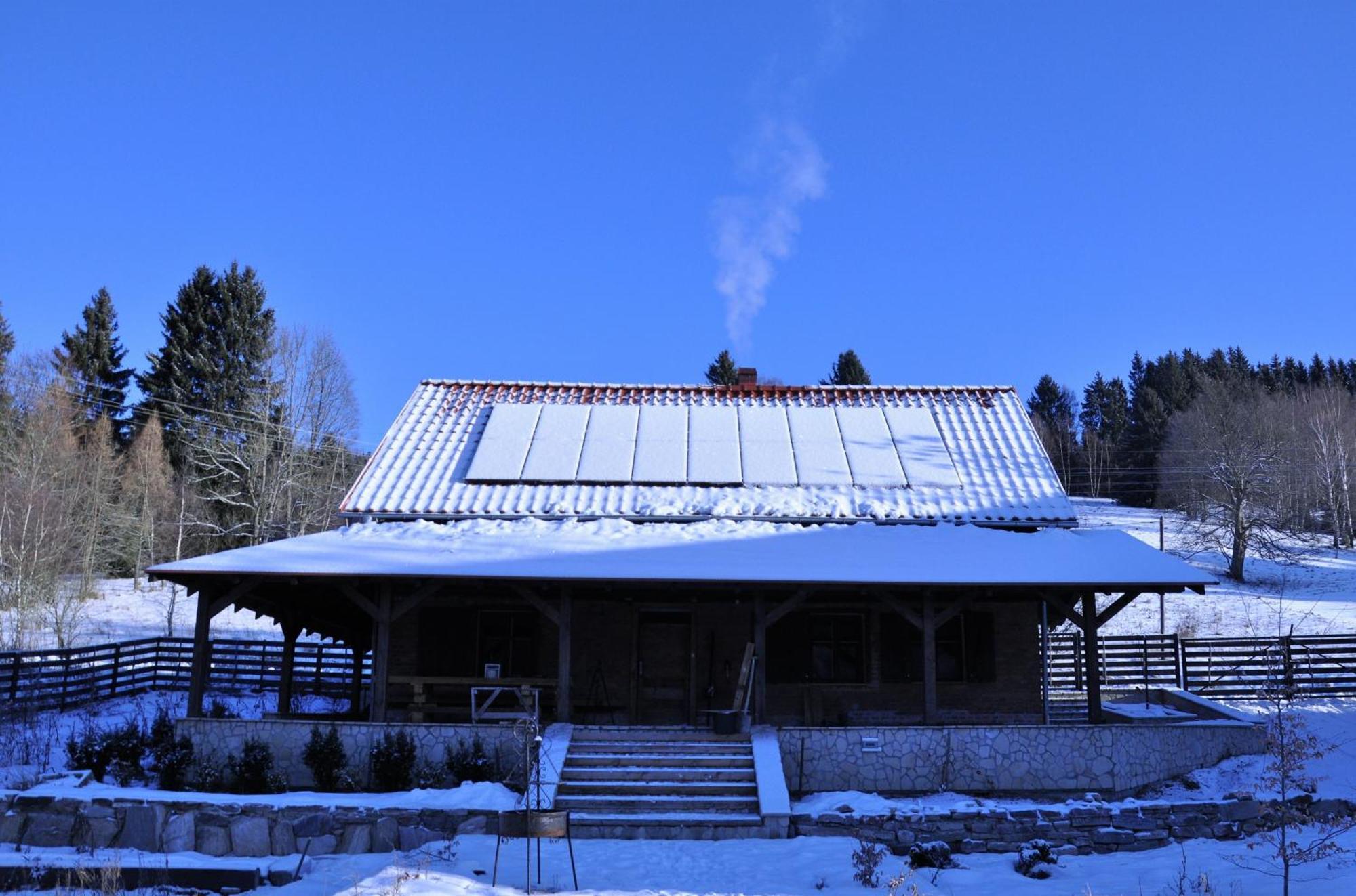 Chata Nad Dzika Orlica Z Jacuzzi Villa Poniatow Esterno foto